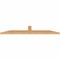 Ekena Millwork Portland Smooth Timber Gable Bracket, Western Red Cedar, 96"W x 16"H x 3 1/2"D x 5 1/2"F, 4/12 Pitch GBW096X16X0406POR00SWR - alternate 4